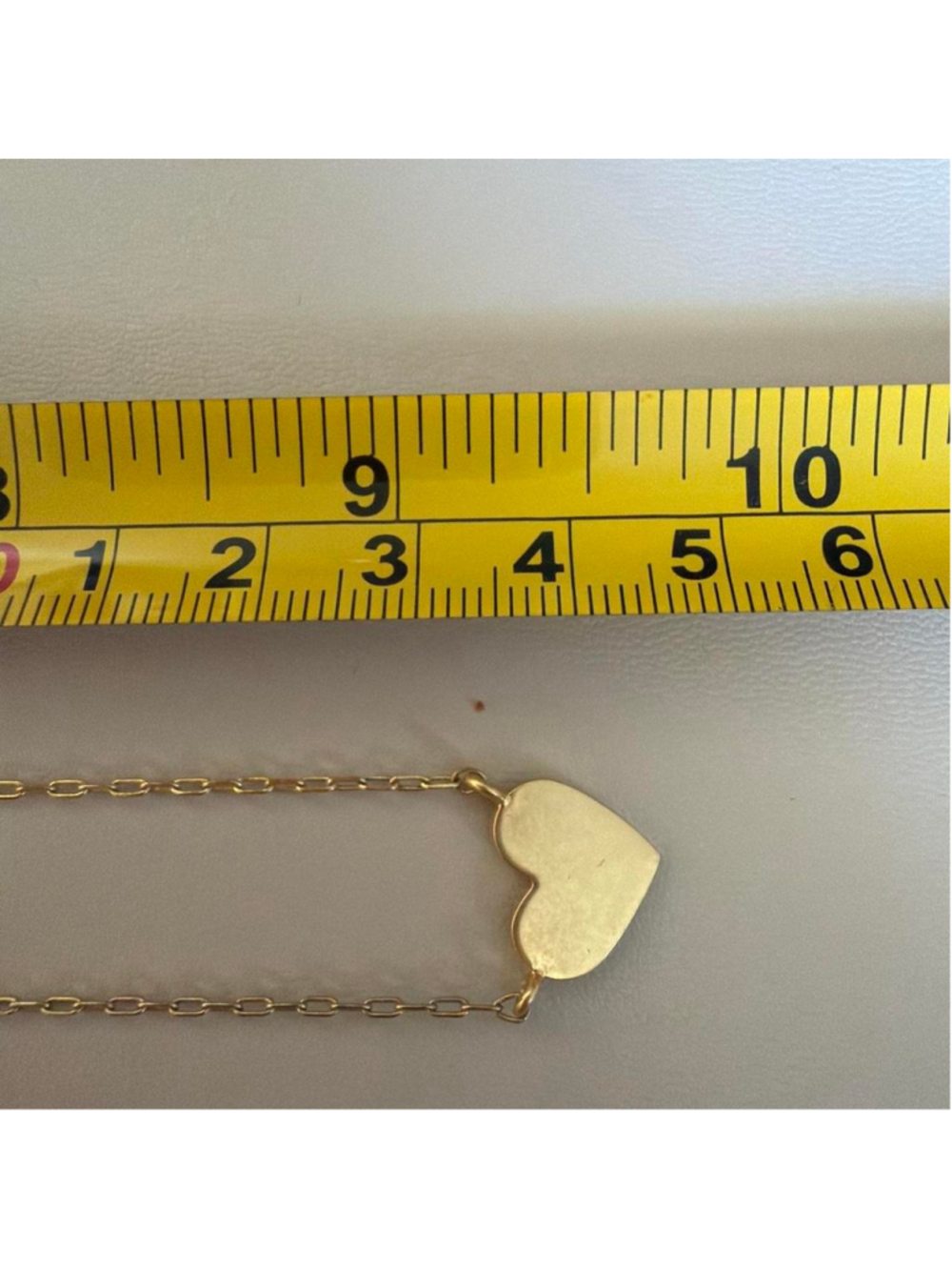 #Madewell Gold tone heart necklace #heart #jewelry